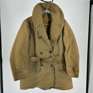 Vintage 40s WWII Mackinaw US ARMY Coat Size 36